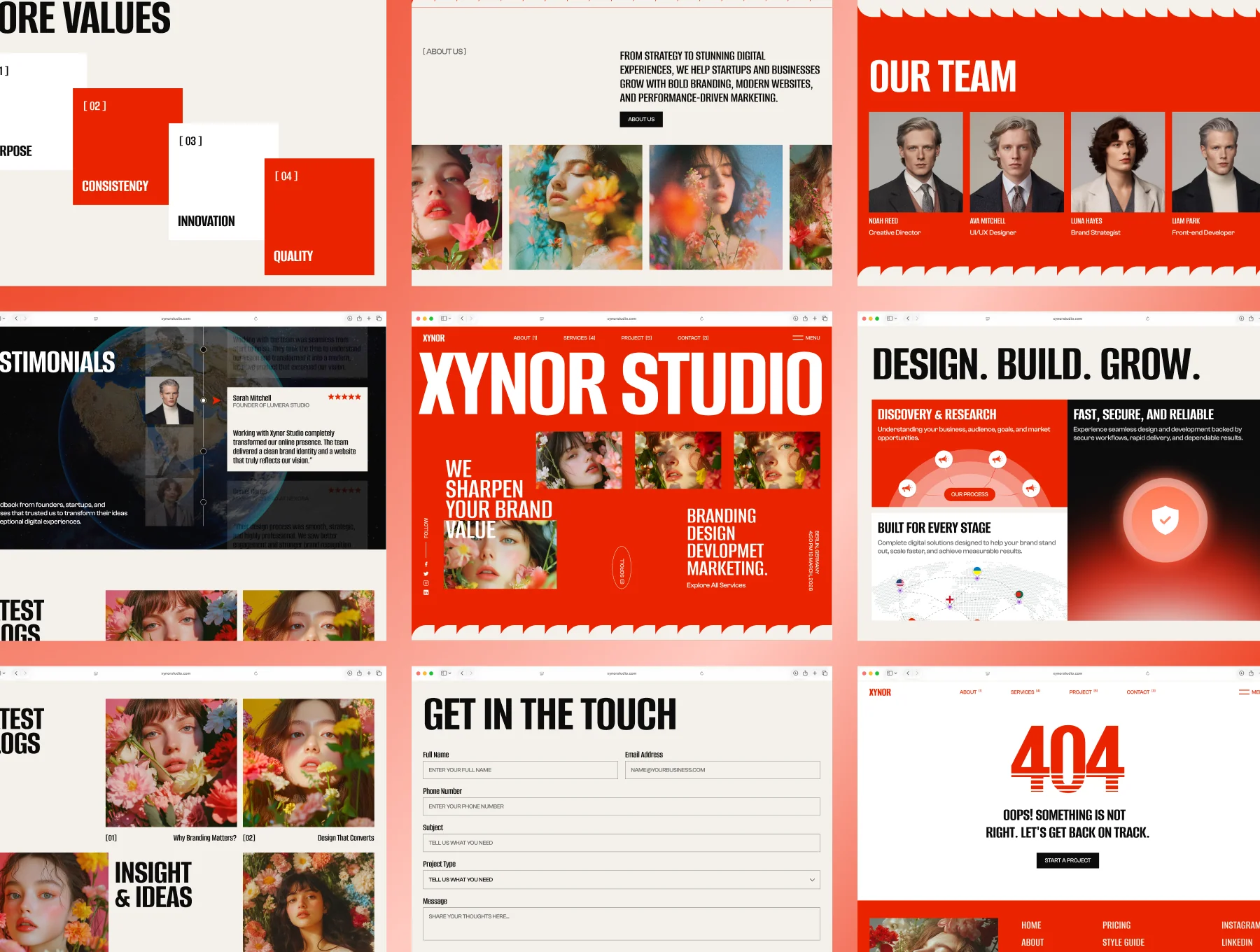 Xynor - Digital Agency Website 3
