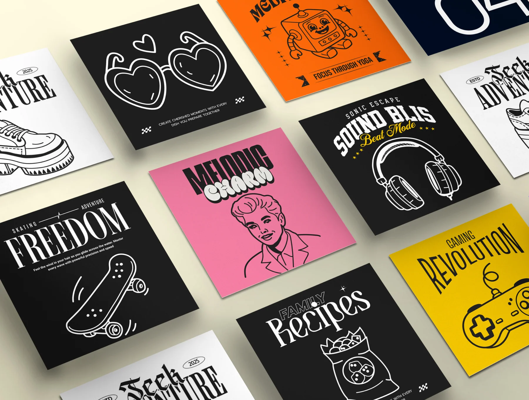 Y2k Doodles Set 3