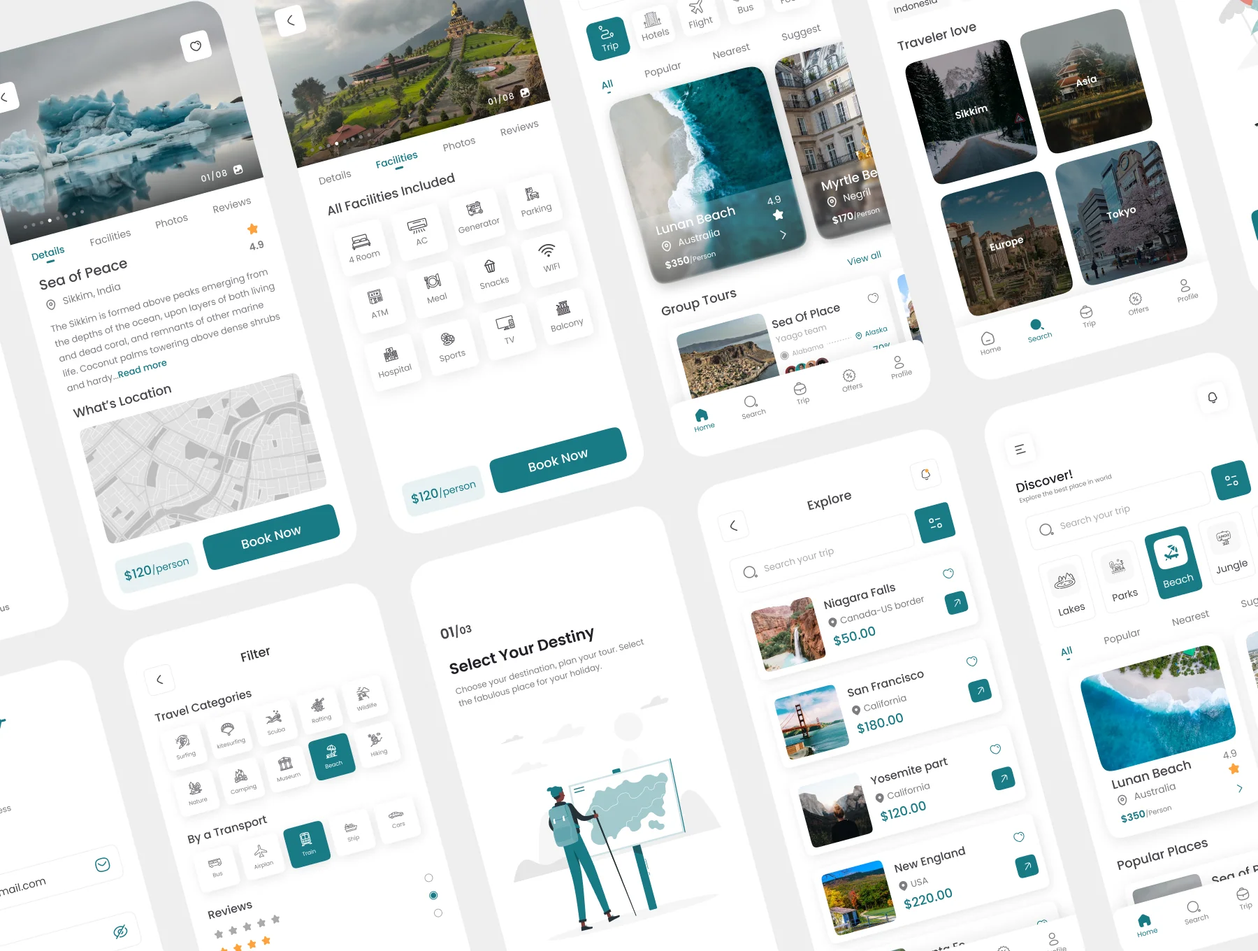 Yaago –Travel App UI Kit 5