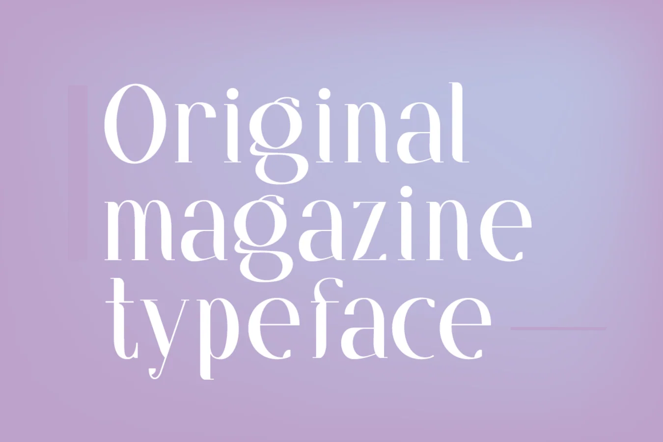 Yaarve Typeface 3