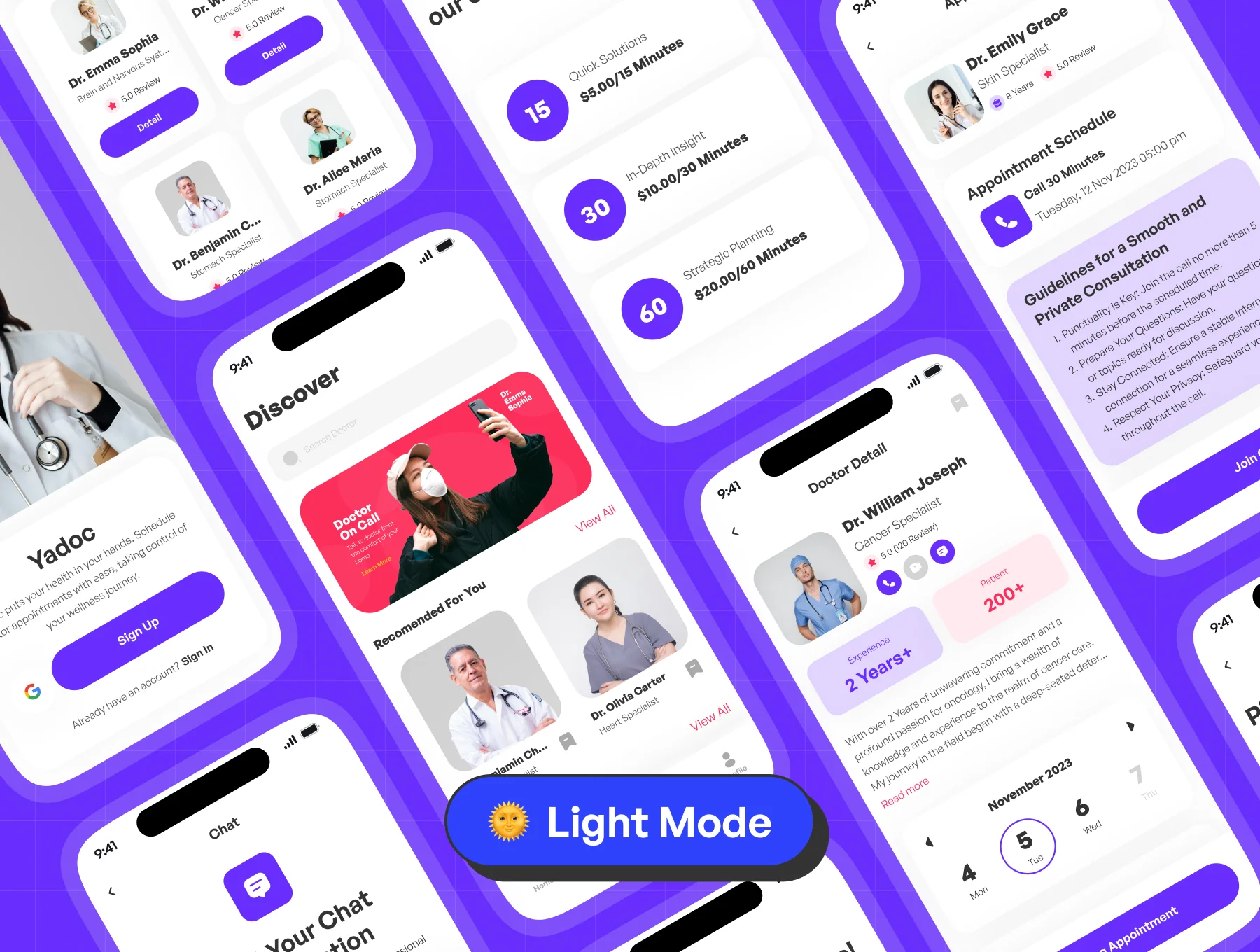 Yadoc - Doctor Appointment App UI KIT 5