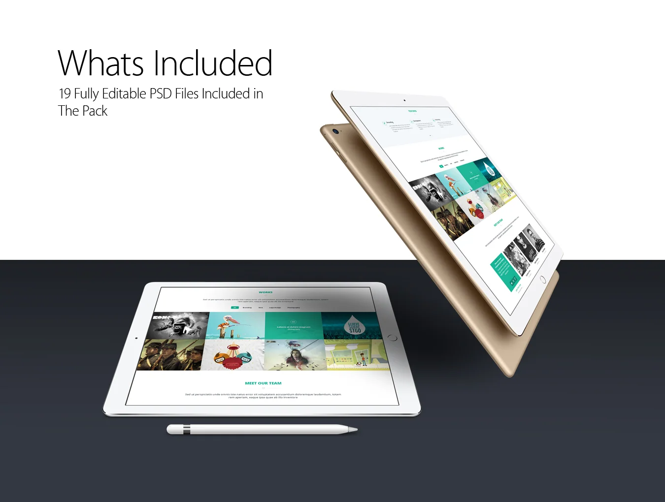 YDLabs iPad Pro Mockups 2 2