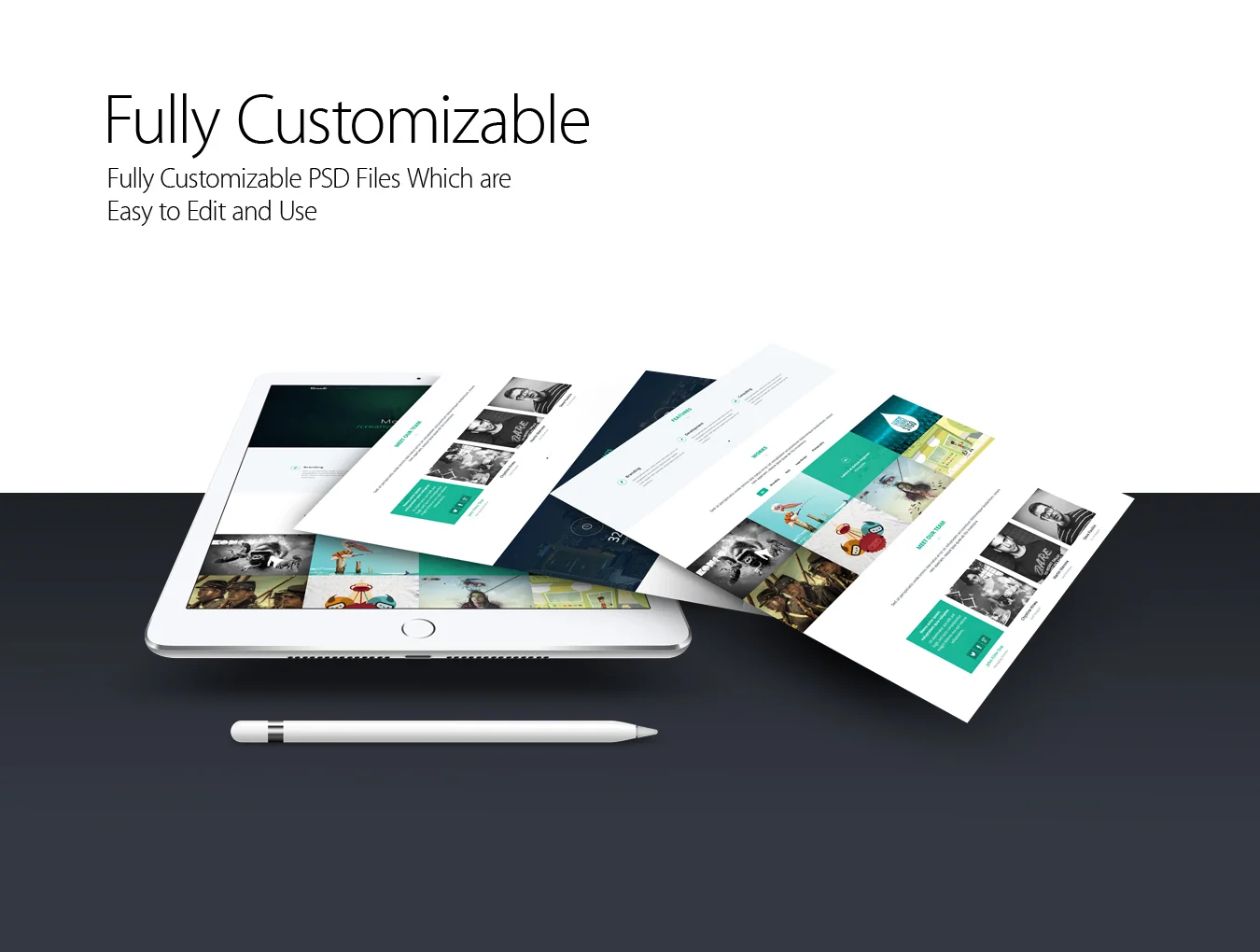 YDLabs iPad Pro Mockups 2 4
