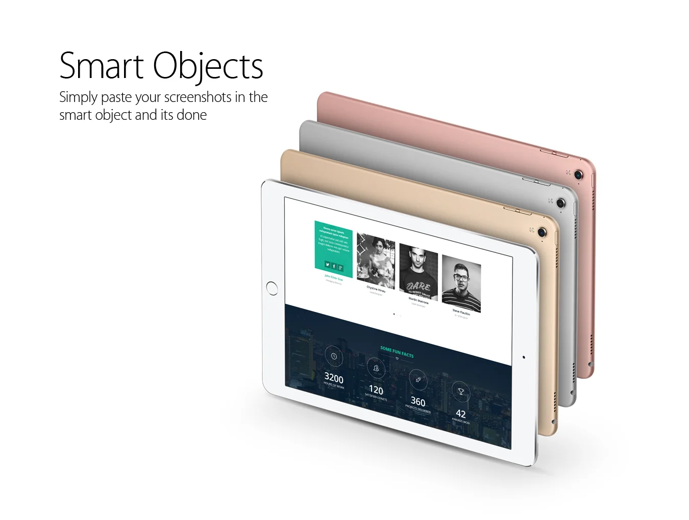 YDLabs iPad Pro Mockups 2