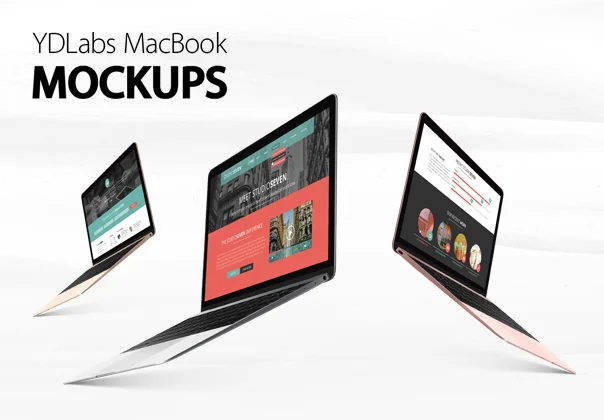 YDLabs MacBook Mockups