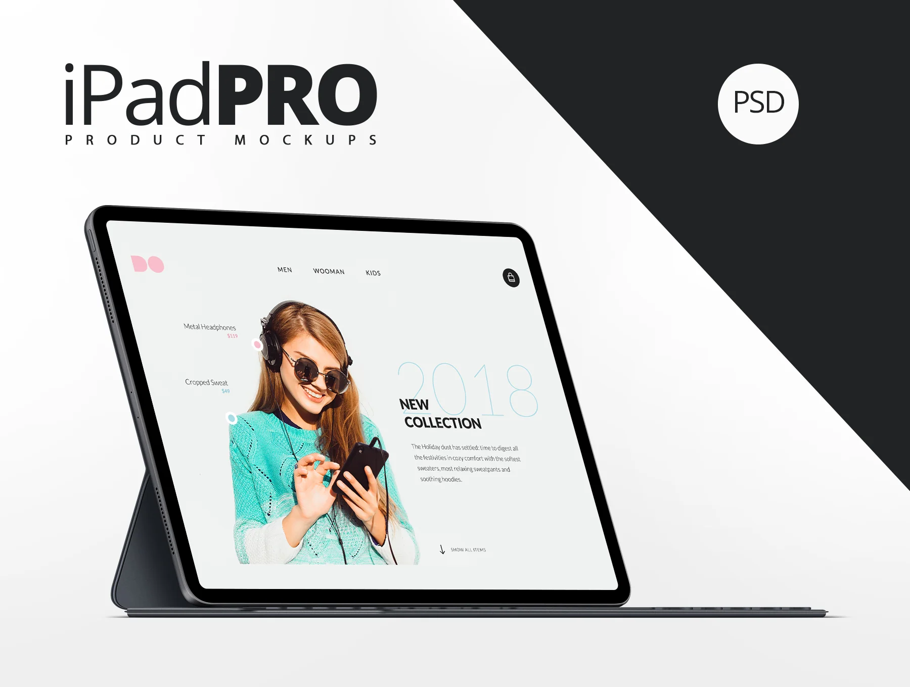 YDLabs New iPad Pro Mockups