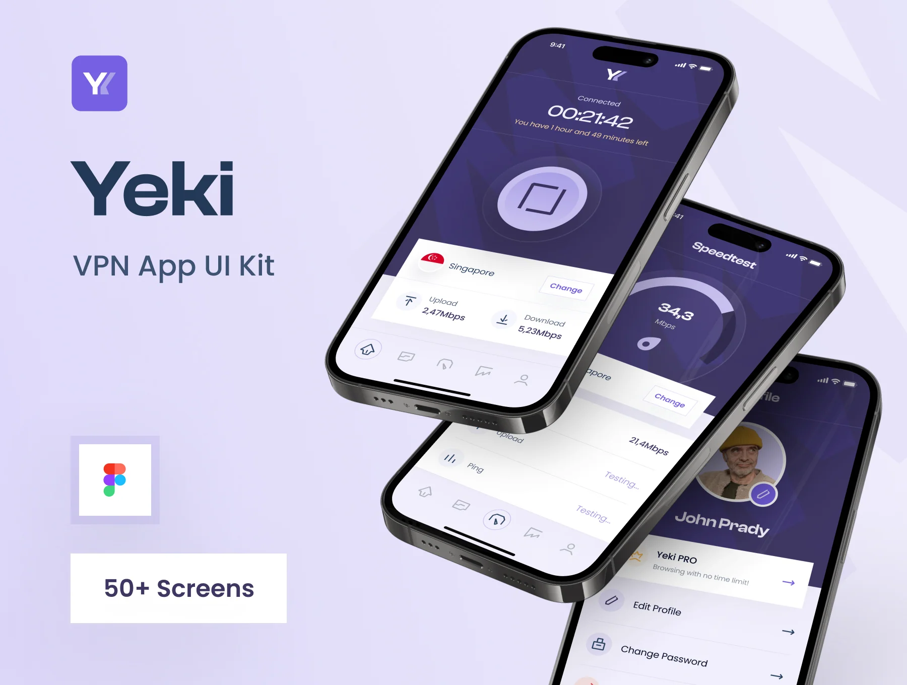 Yeki - VPN App UI Kit
