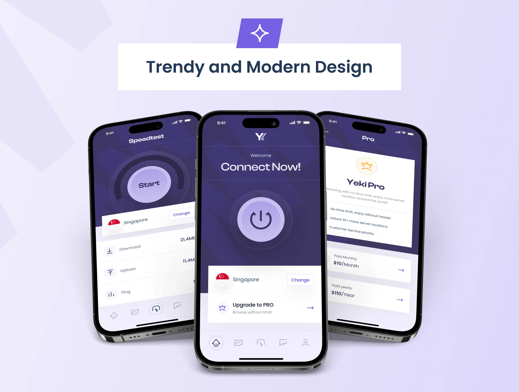 Yeki - VPN App UI Kit 2