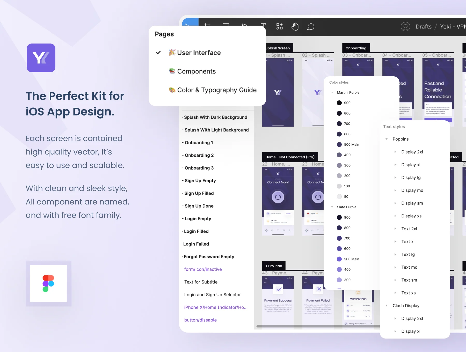 Yeki - VPN App UI Kit 6