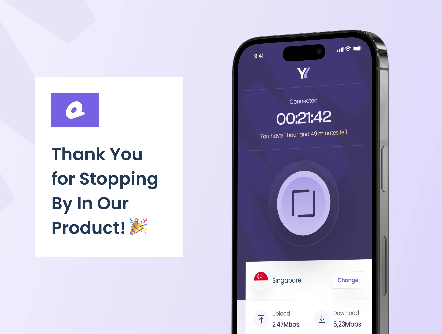 Yeki - VPN App UI Kit 8