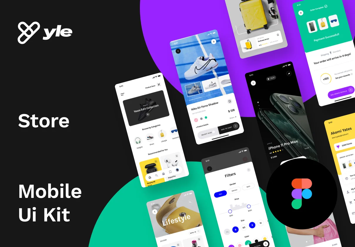 Yle Store Figma UI Kit