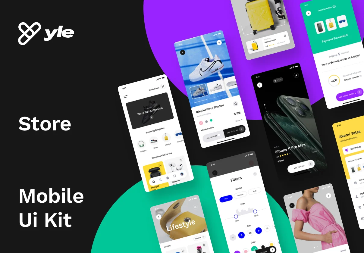 Yle Store Sketch UI Kit