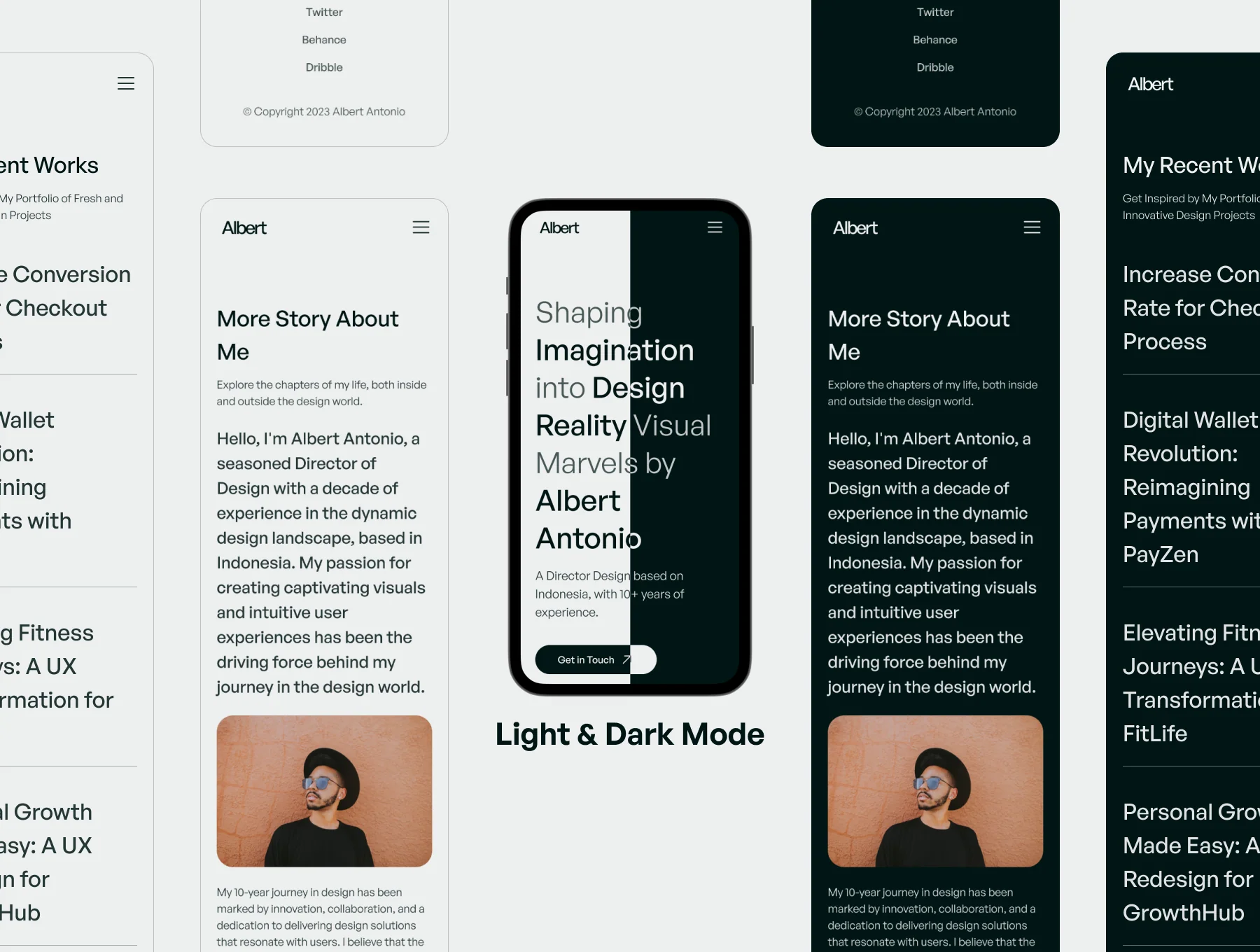 YoFolio - Portfolio Website 4