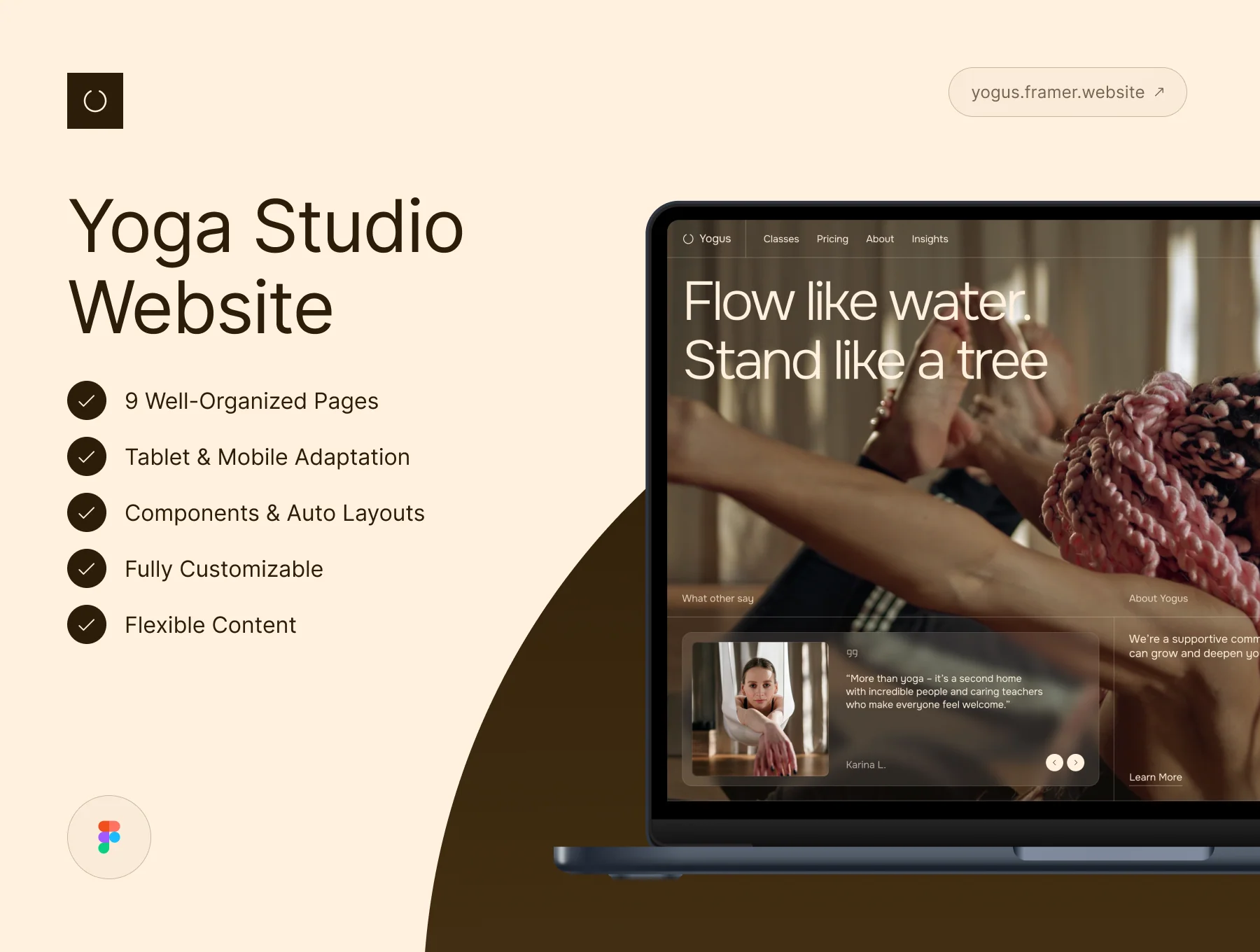 Yogus – Yoga Studio Website