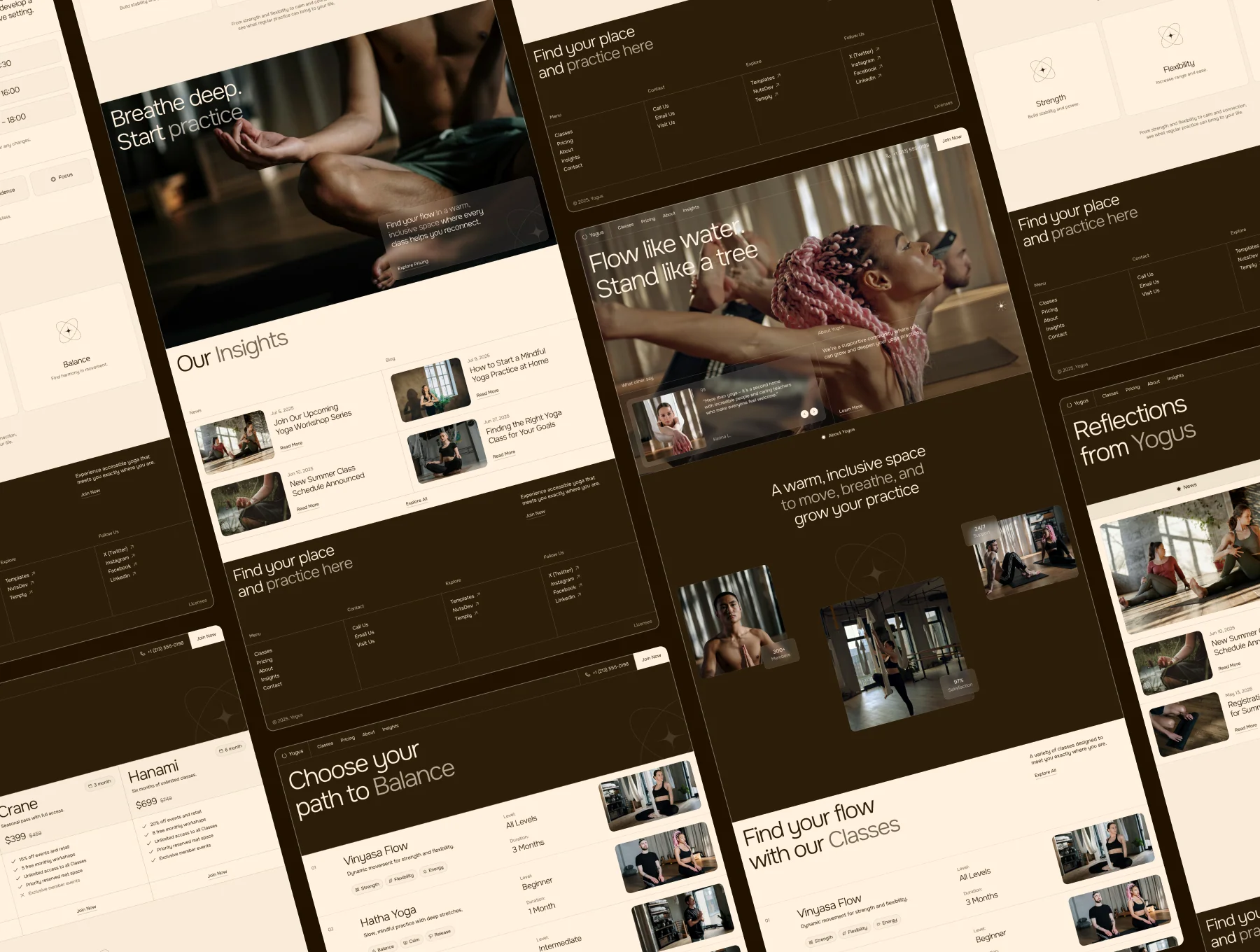 Yogus – Yoga Studio Website 5
