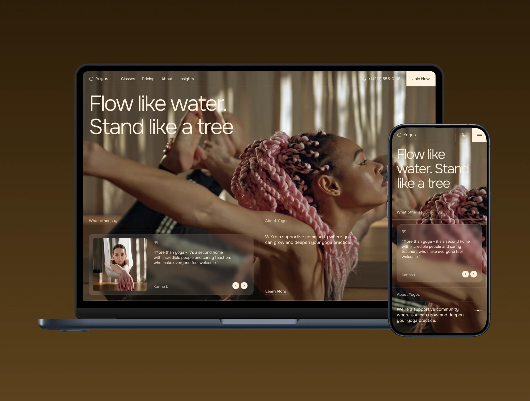 Yogus – Yoga Studio Website 6