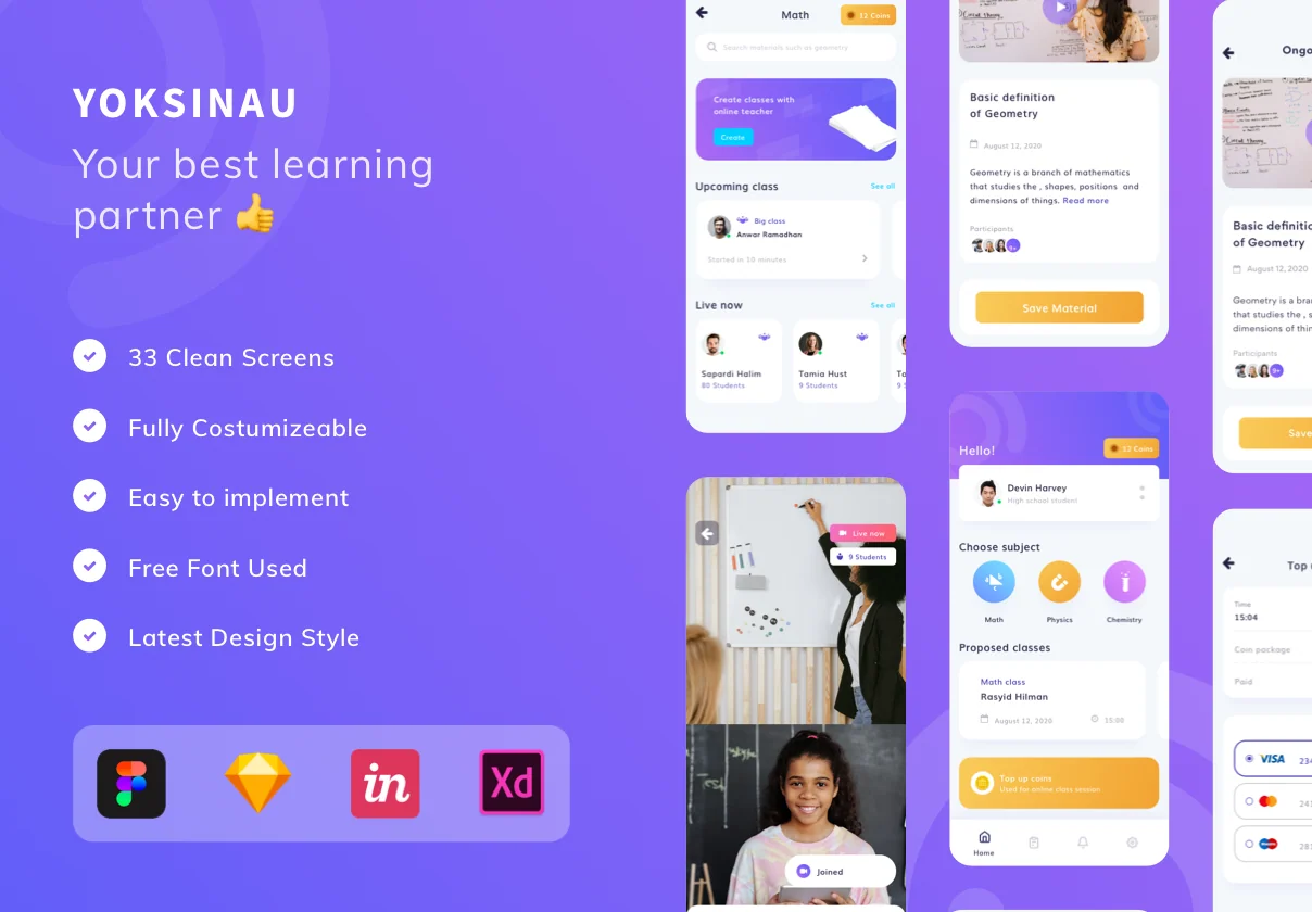 YOKSINAU - Online Class Platform KIT