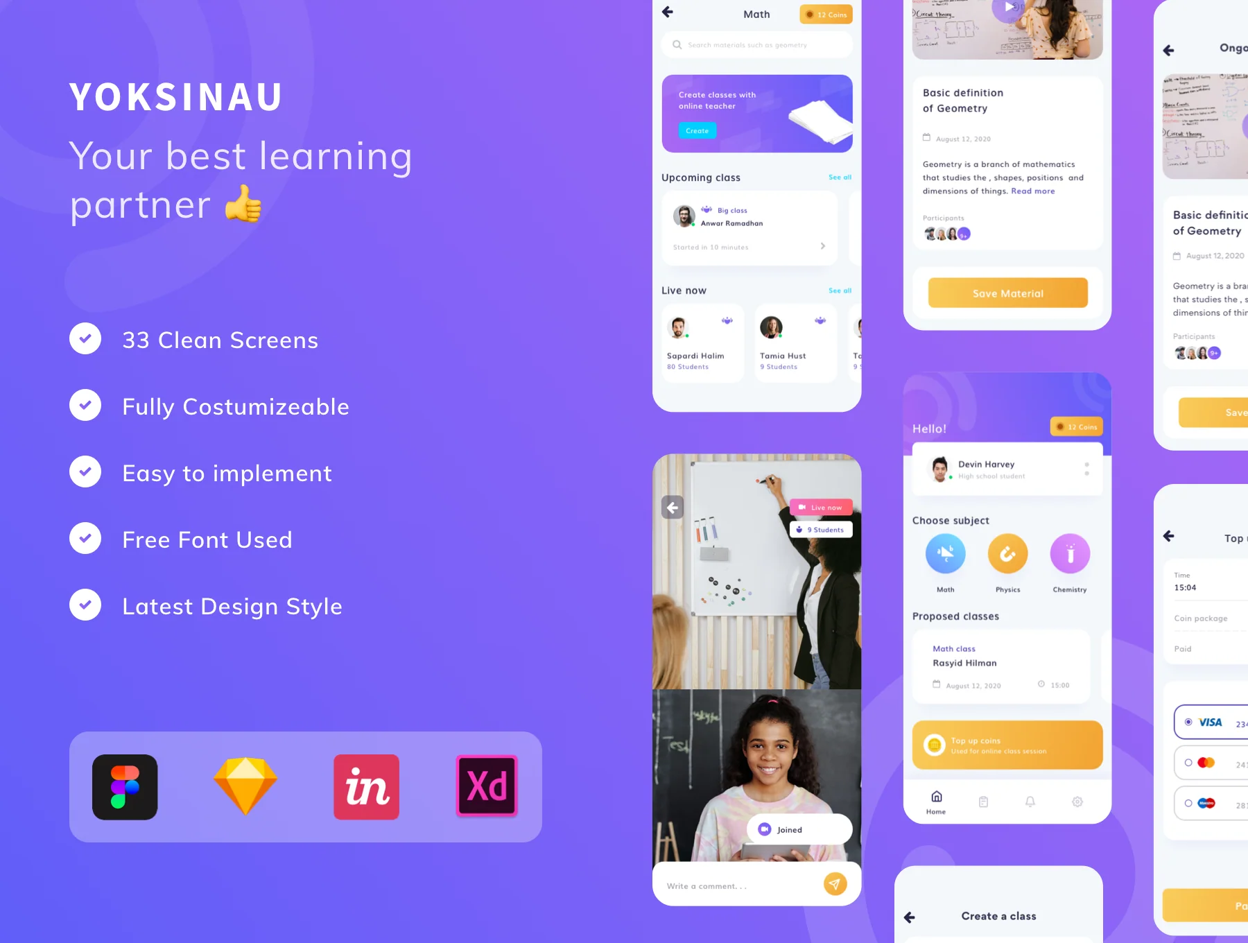 YOKSINAU - Online Class Platform KIT