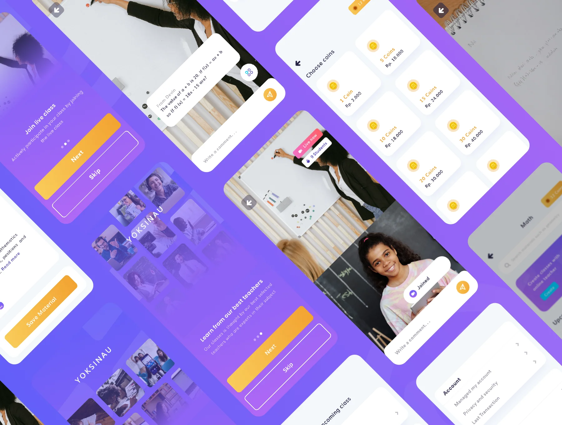 YOKSINAU - Online Class Platform KIT 6