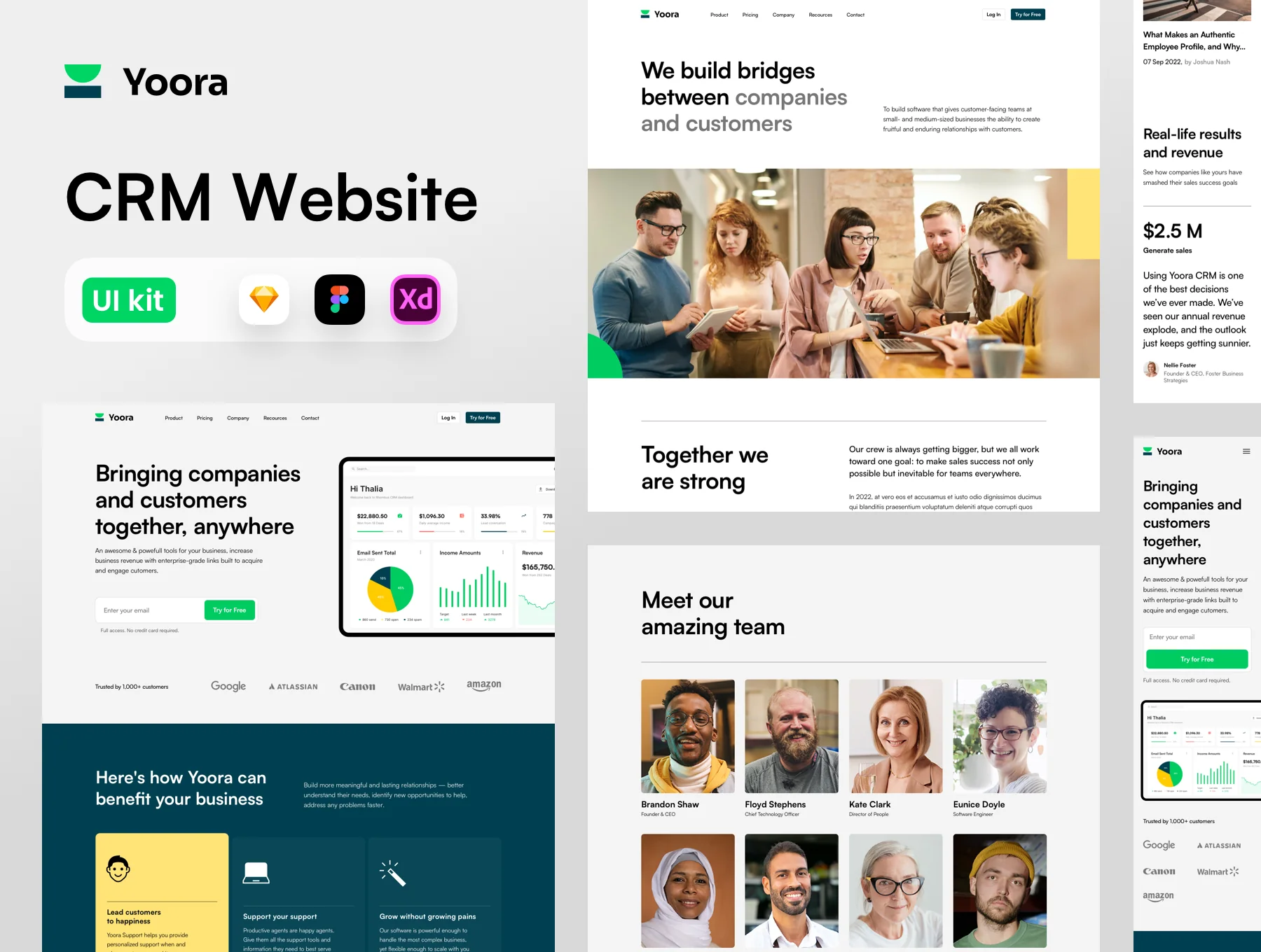 Yoora CMS Website Design Template
