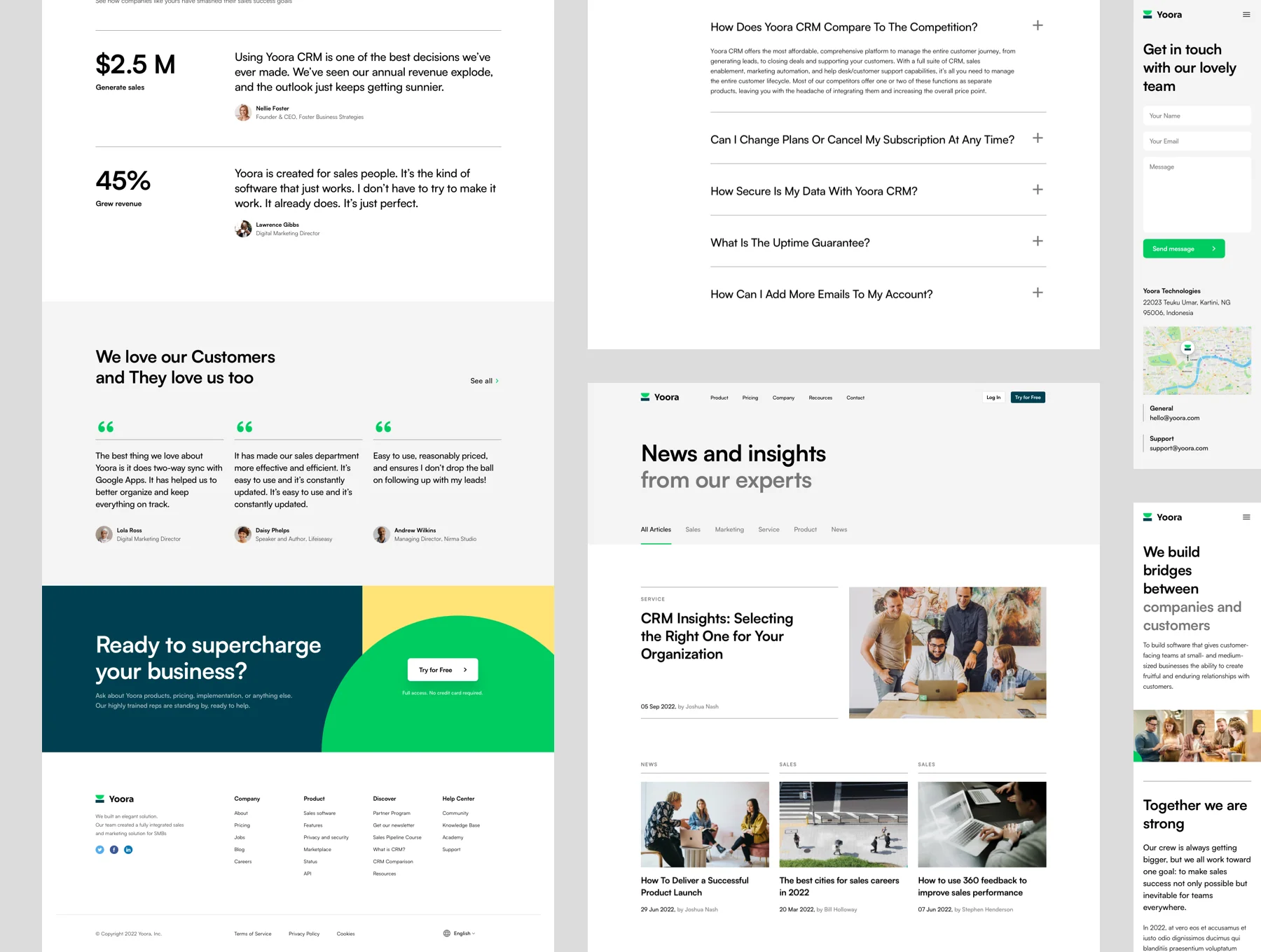 Yoora CMS Website Design Template 5