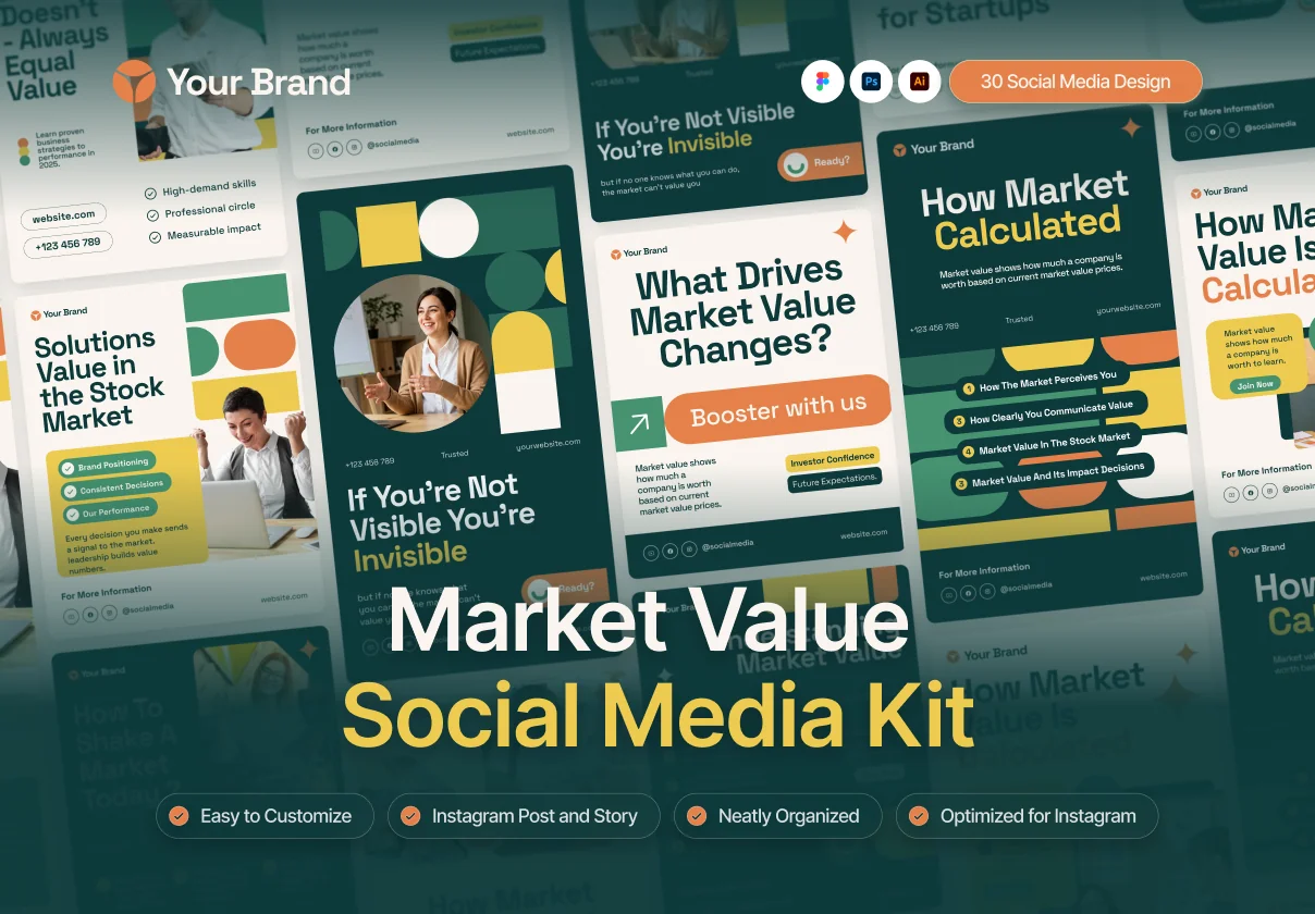 Your Brand - Market Value Social Media Kit