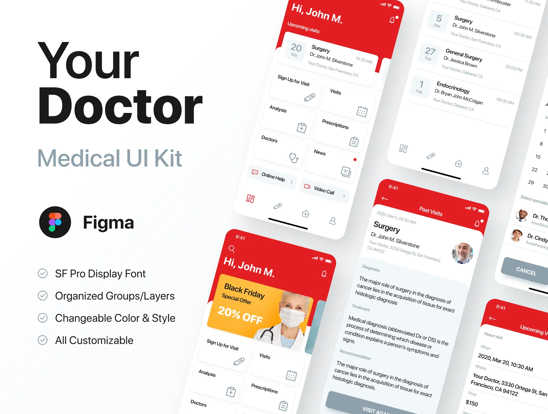 Your Doctor Medical UI Kit