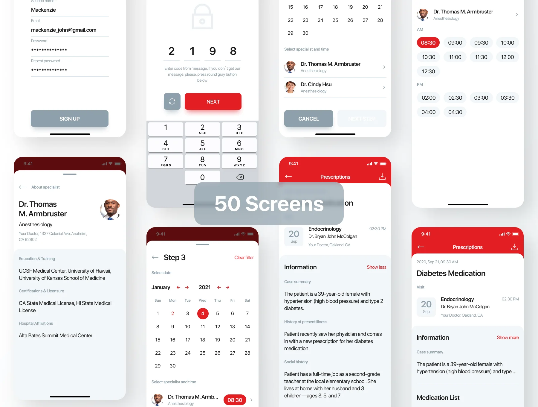 Your Doctor Medical UI Kit 2