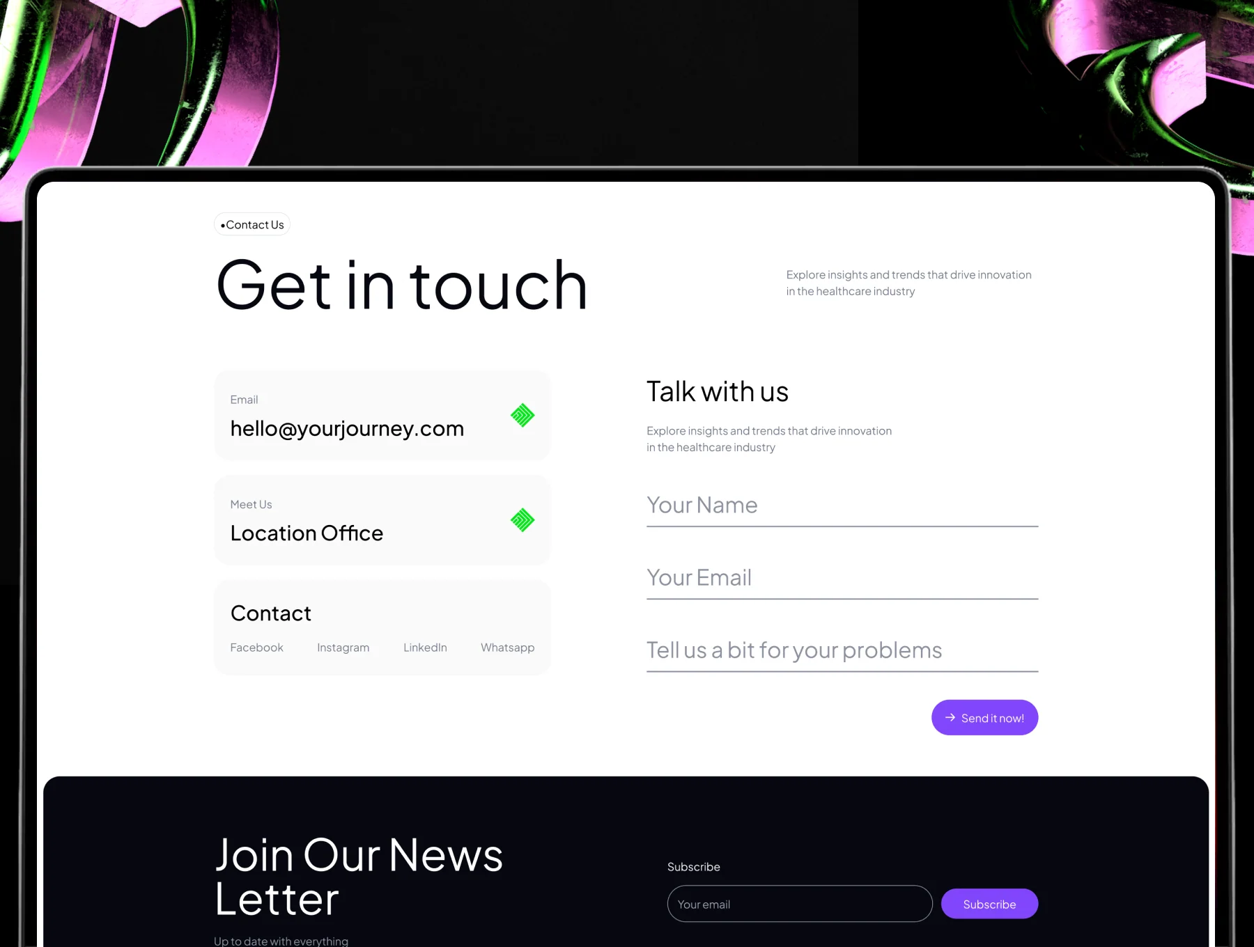 YourJourney – AI Health Monitoring & Assistant 3