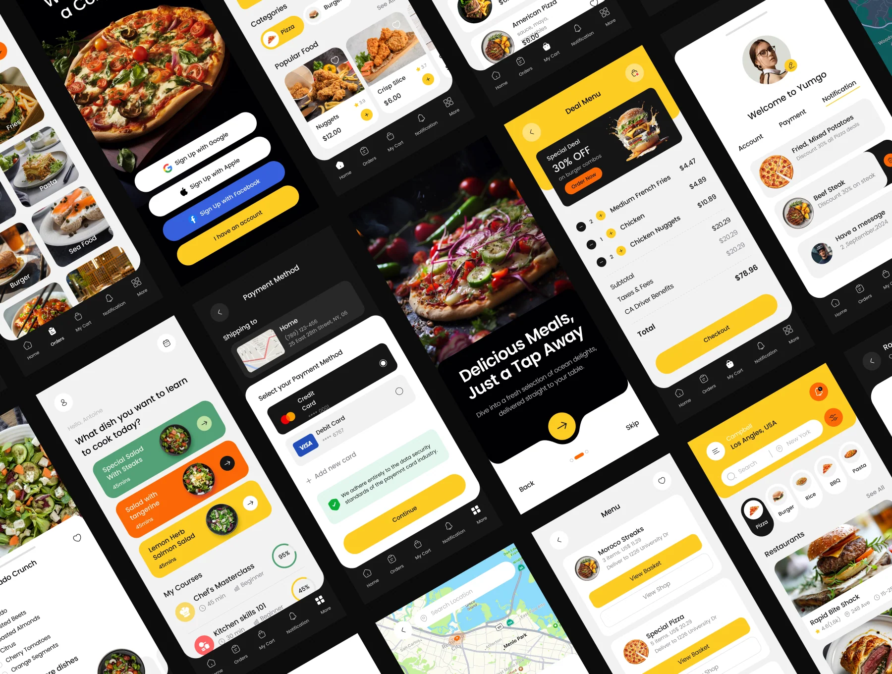 Yumgo – Food Delivery Mobile App UI 10