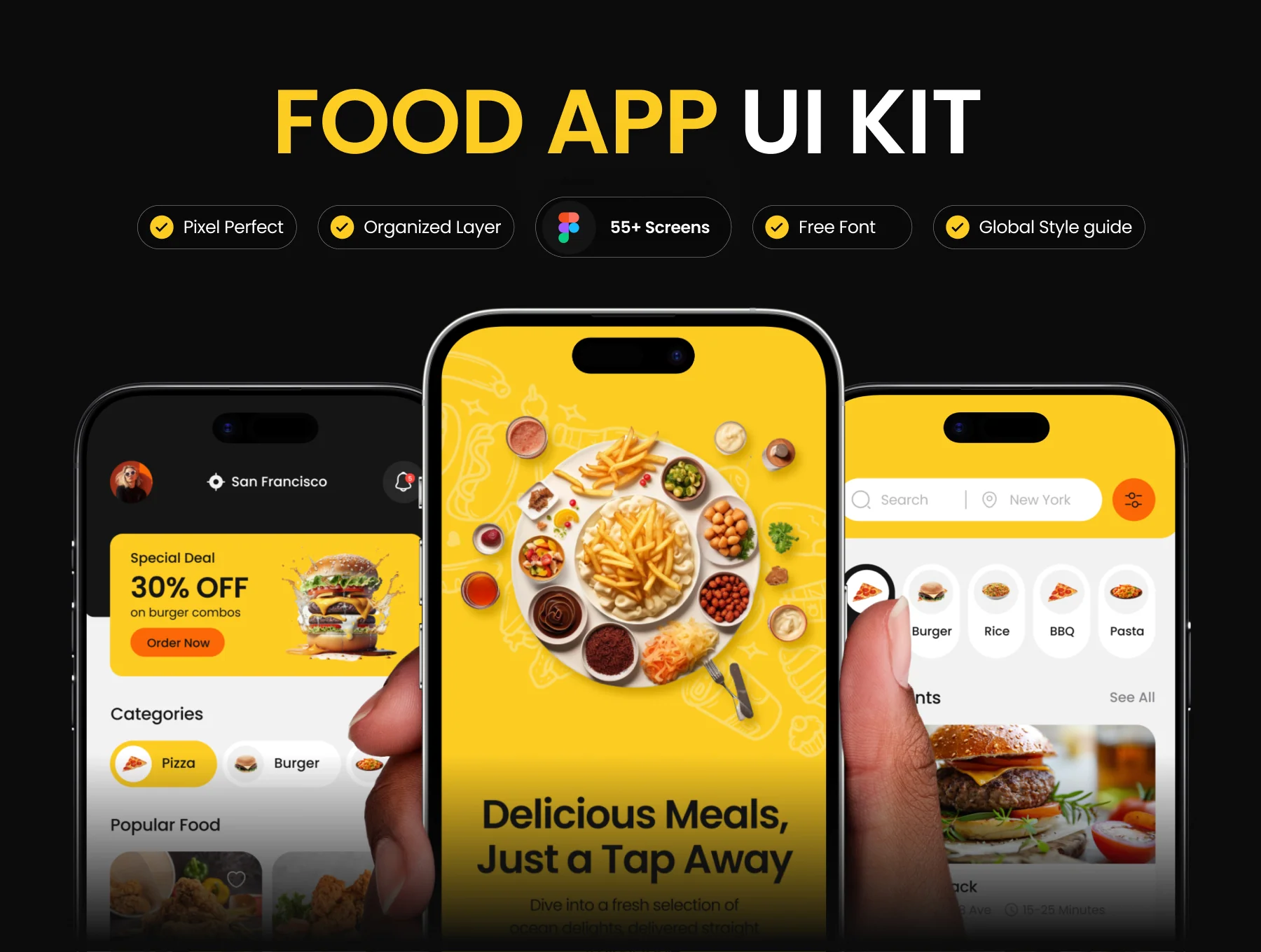 Yumgo – Food Delivery Mobile App UI