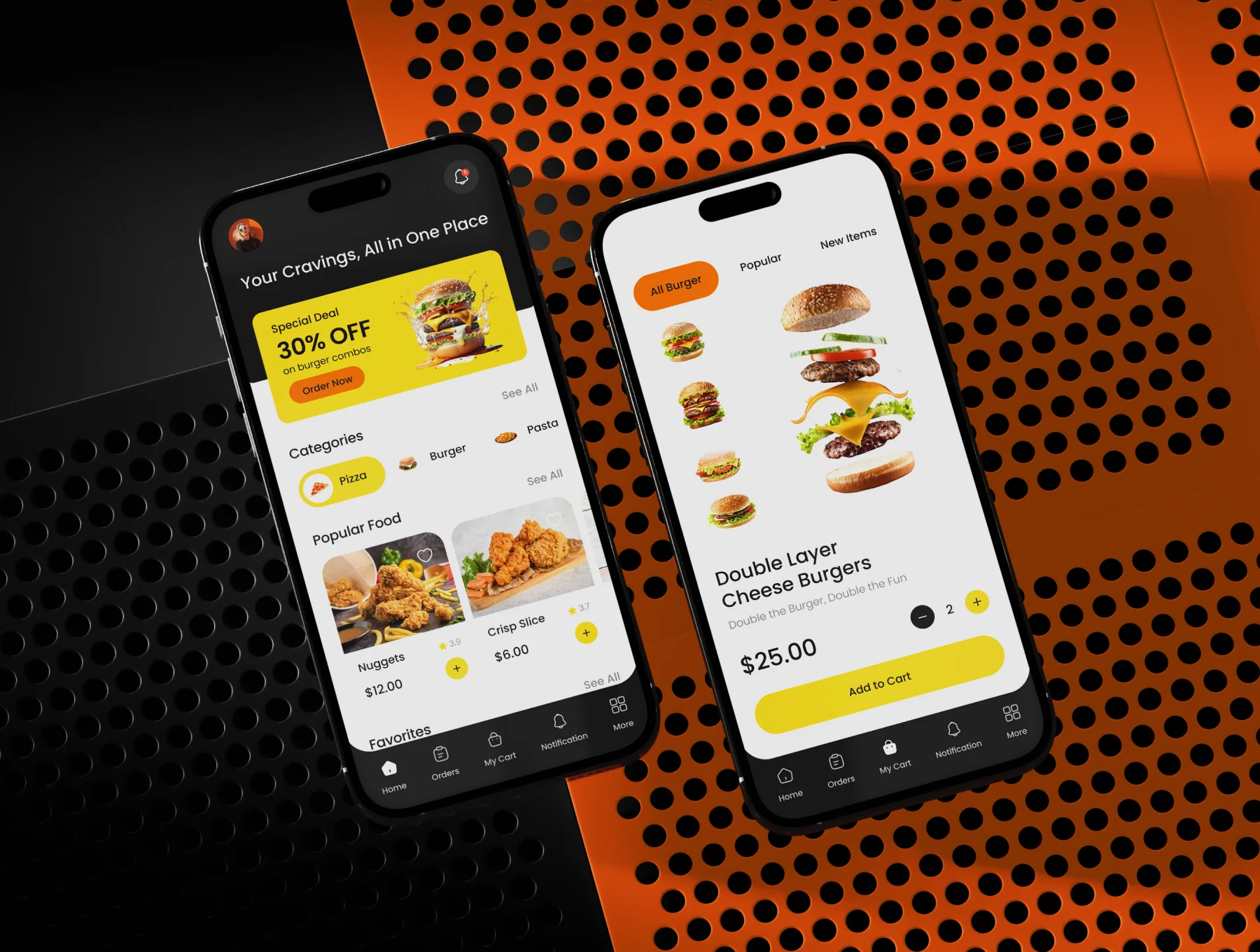 Yumgo – Food Delivery Mobile App UI 2