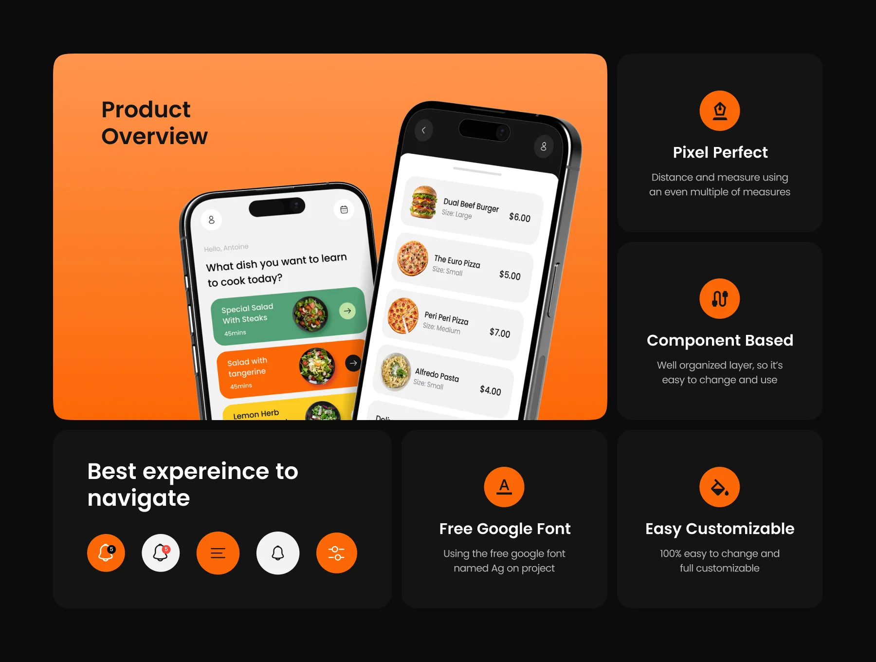 Yumgo – Food Delivery Mobile App UI 3