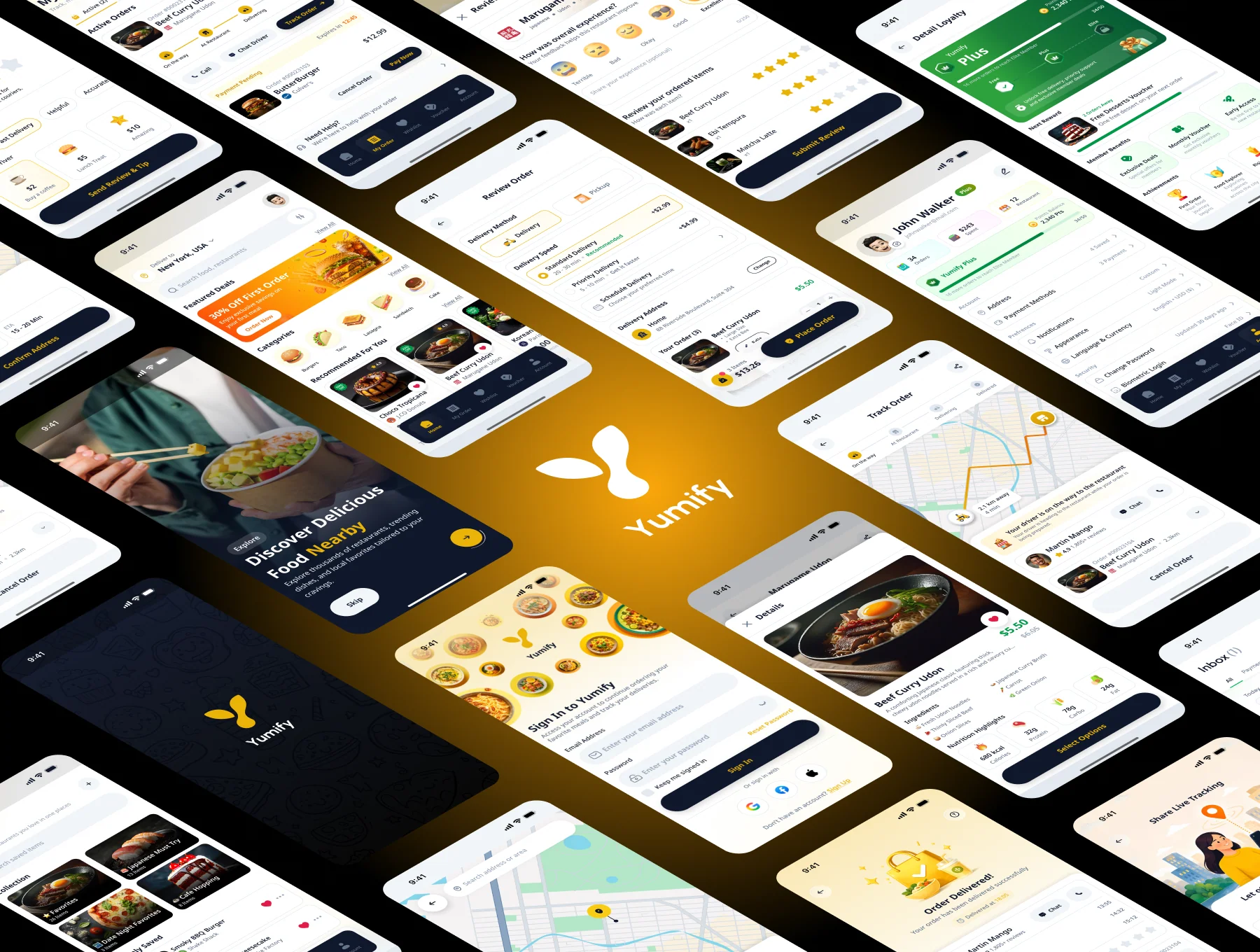 Yumify - Food Ordering Mobile UI Kit 6