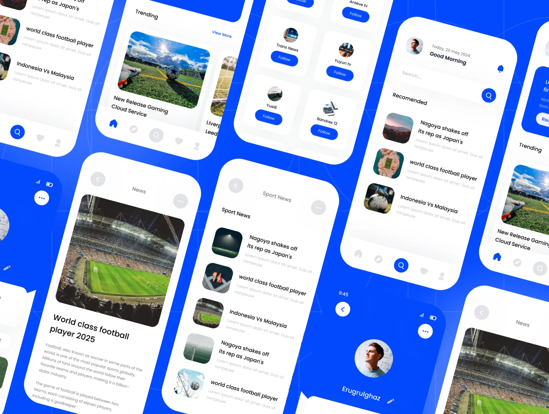 Yupolan - News App UI Kit 4