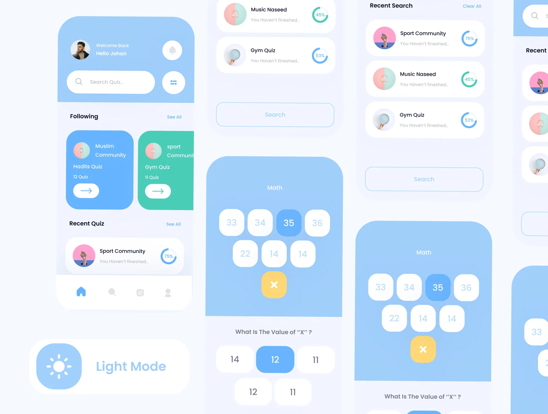 YuQuize Quiz App UI Kit 5