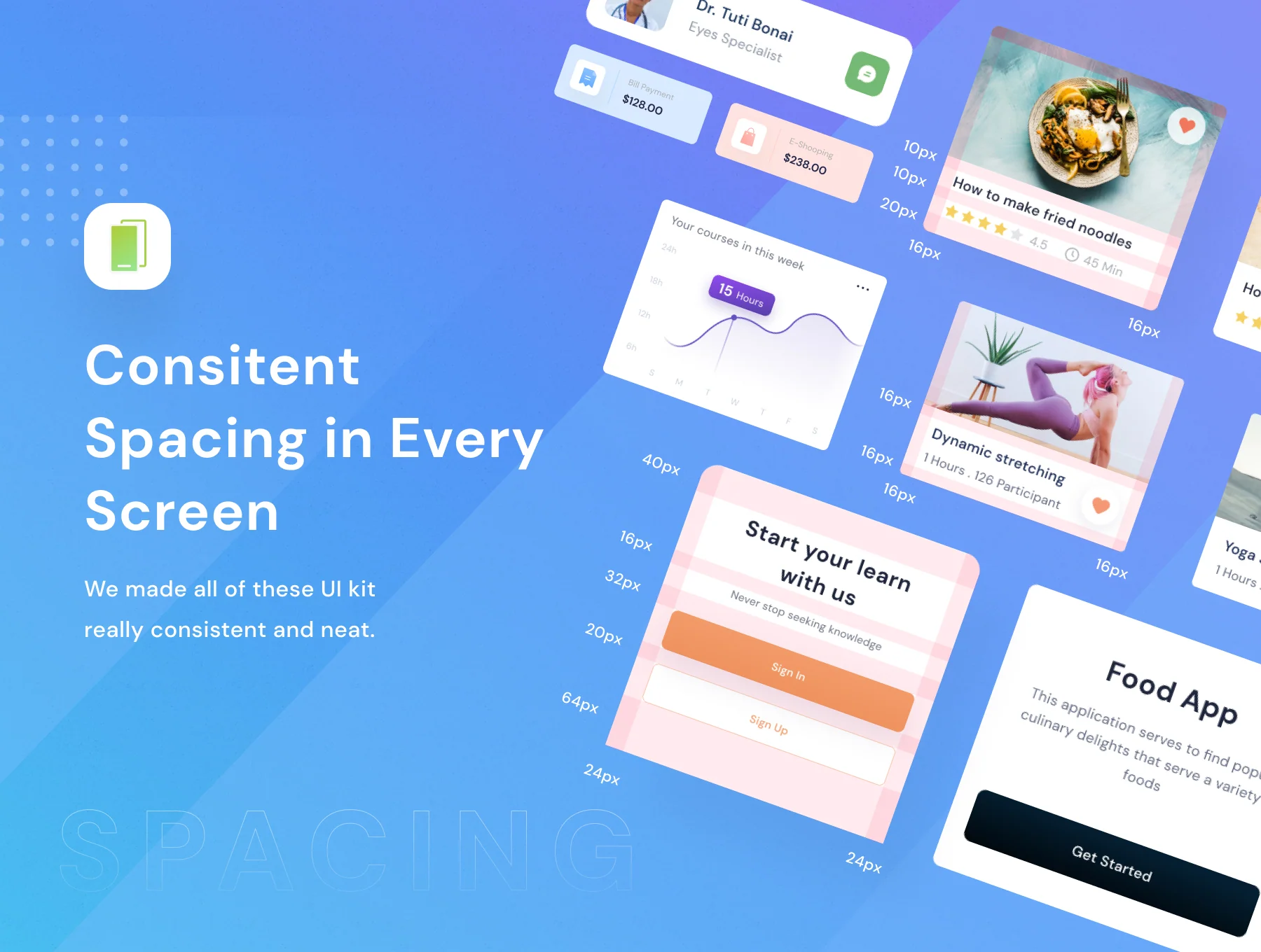 Yuyuaian Mobile UI Kit 6