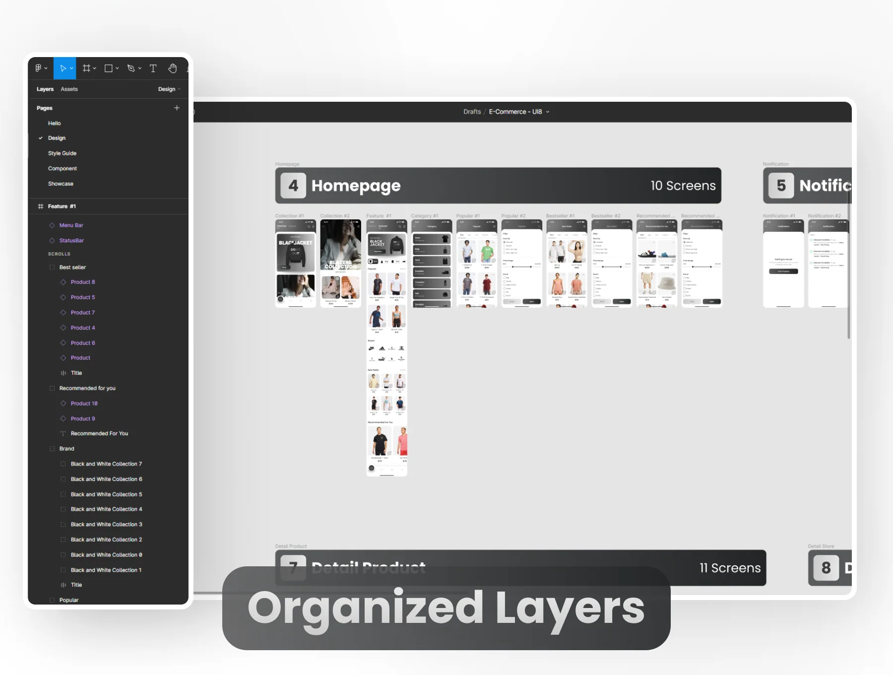 Z-Black E-Commerce App UI Kit 4