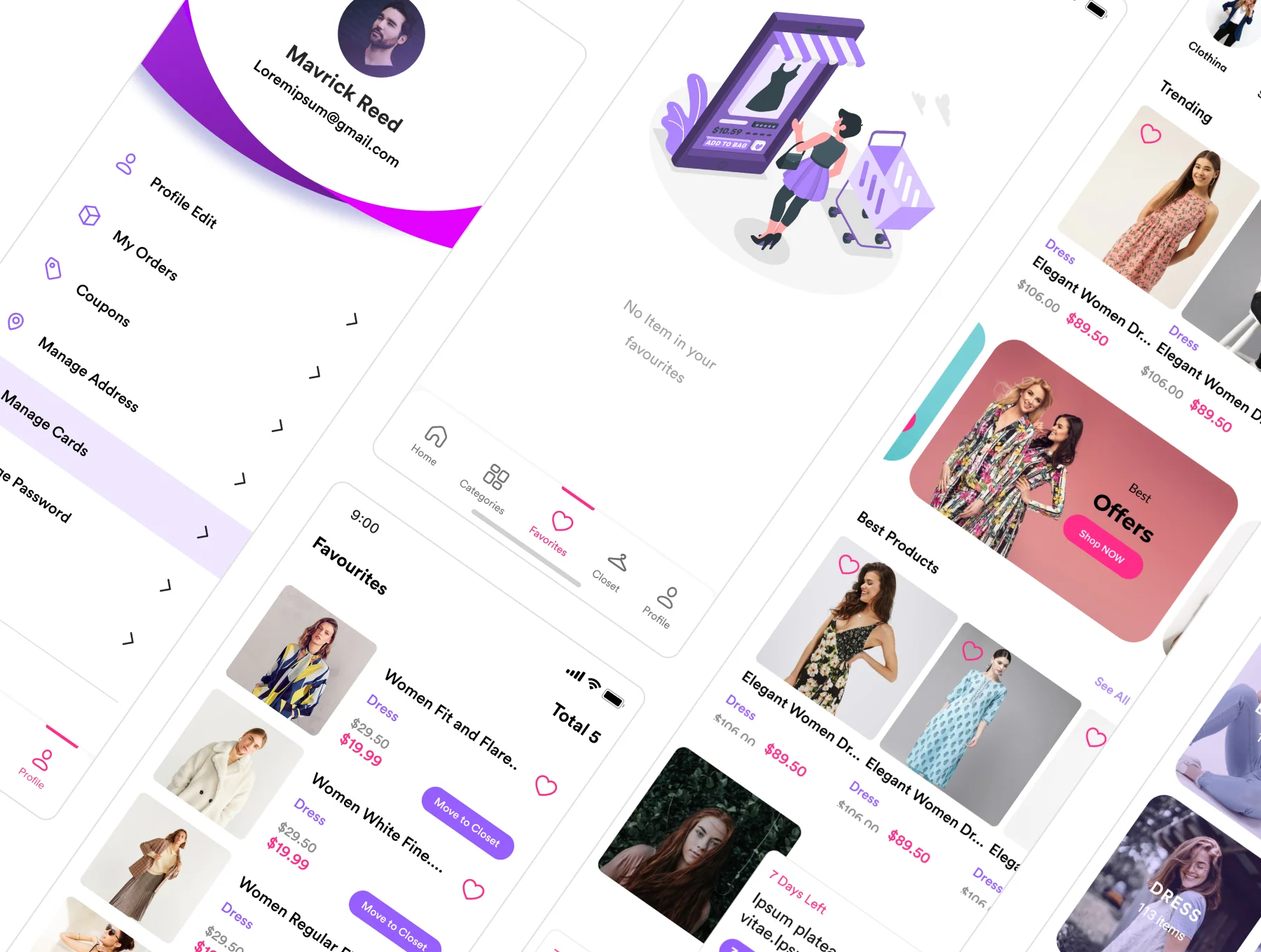 Zaara Fashion ecommerce UI Kit 3