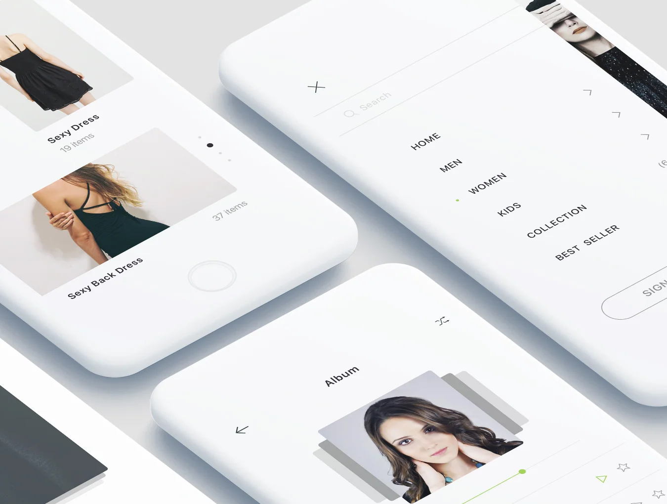 Zade Mobile UI KIT 4