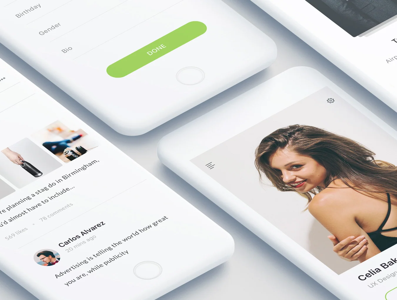 Zade Mobile UI KIT 5