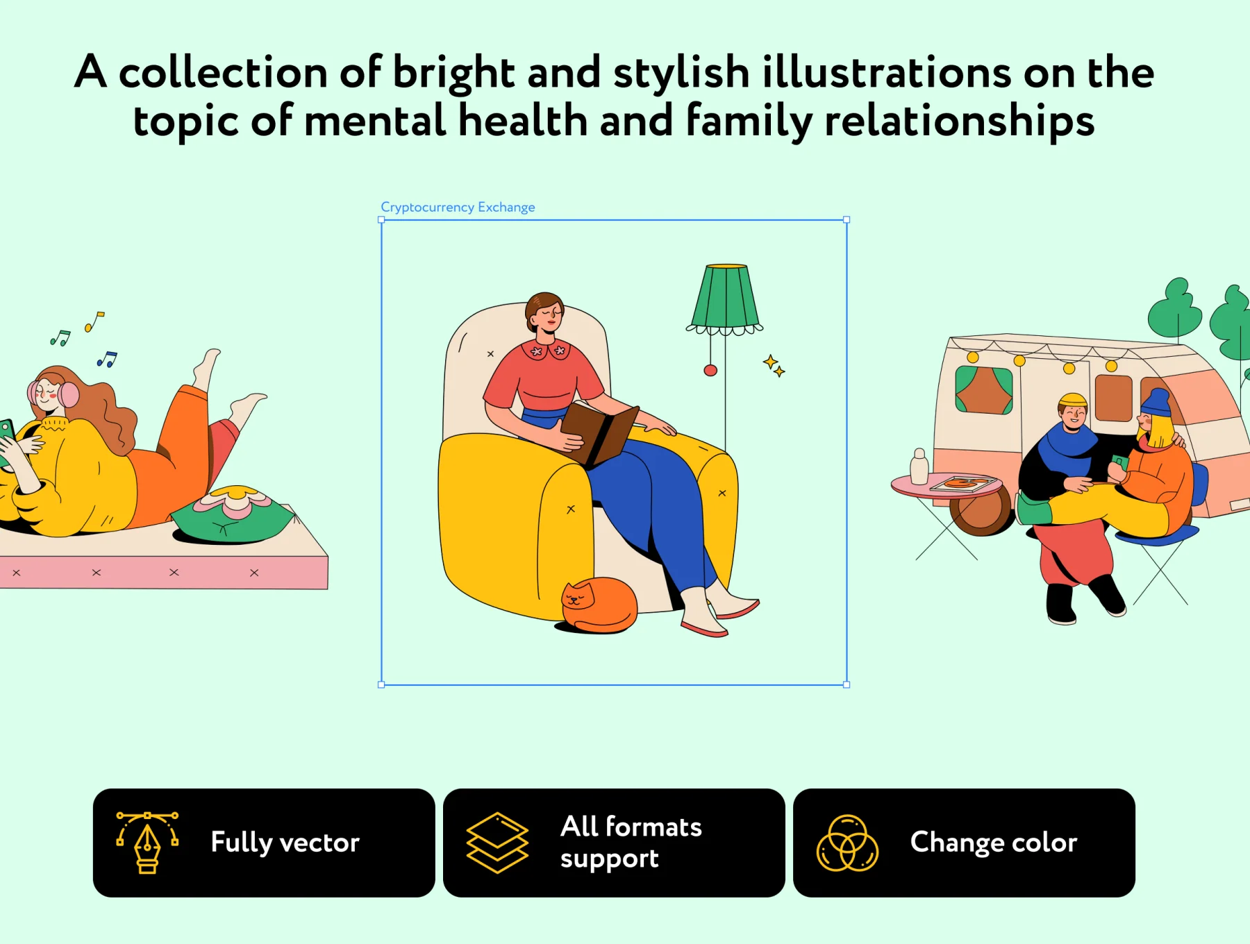 Zalksy Mental Health Illustrations 2