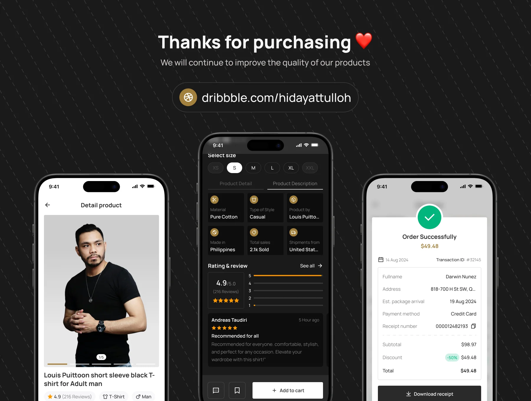 Zapata - Fashion Online Shop UI Kit Mobile App 6