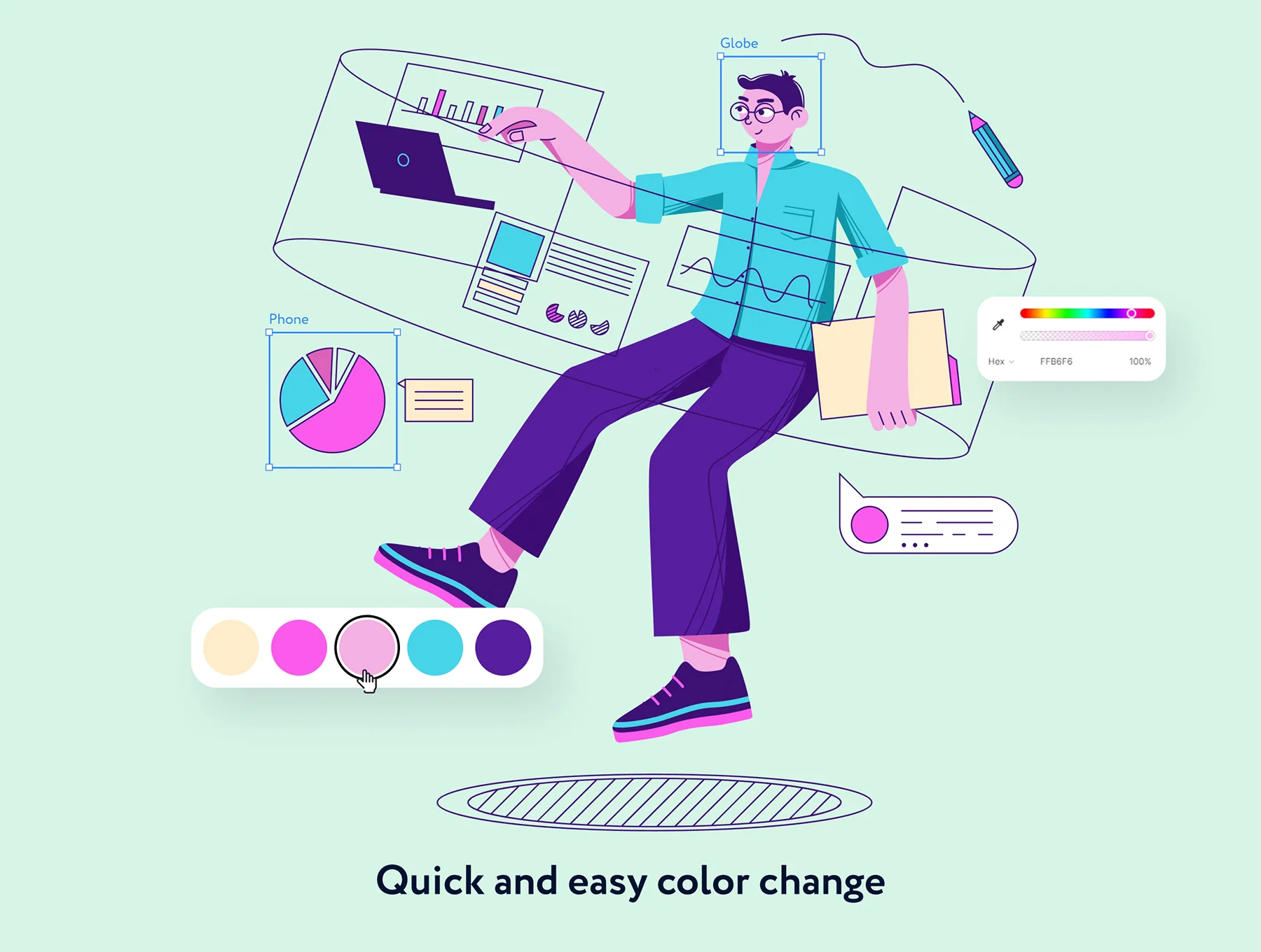 Zappy illustrations 5