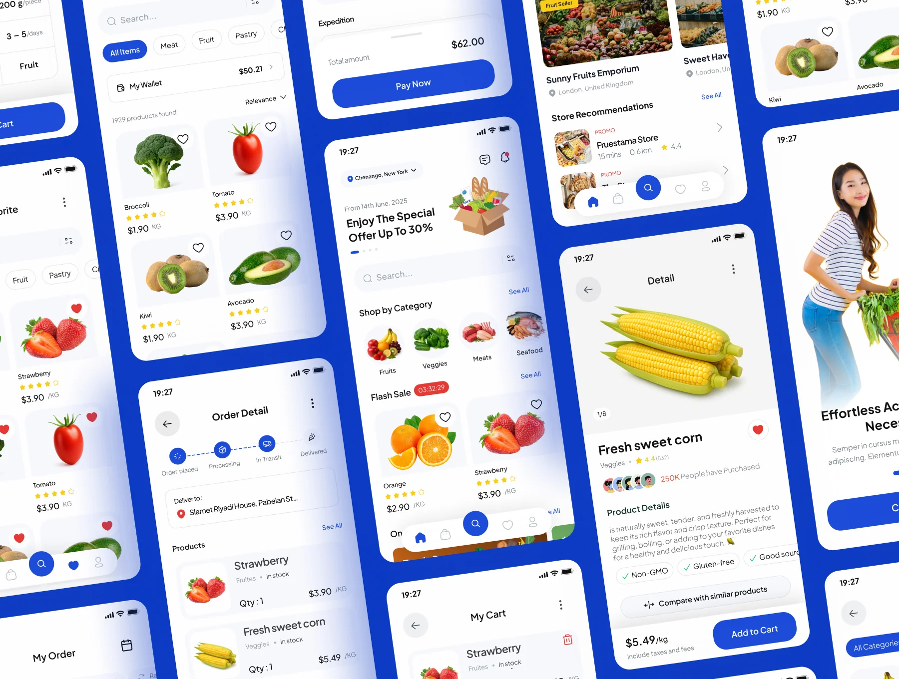 ZappyMart - Ecommerce Grocery App UI Kits 5