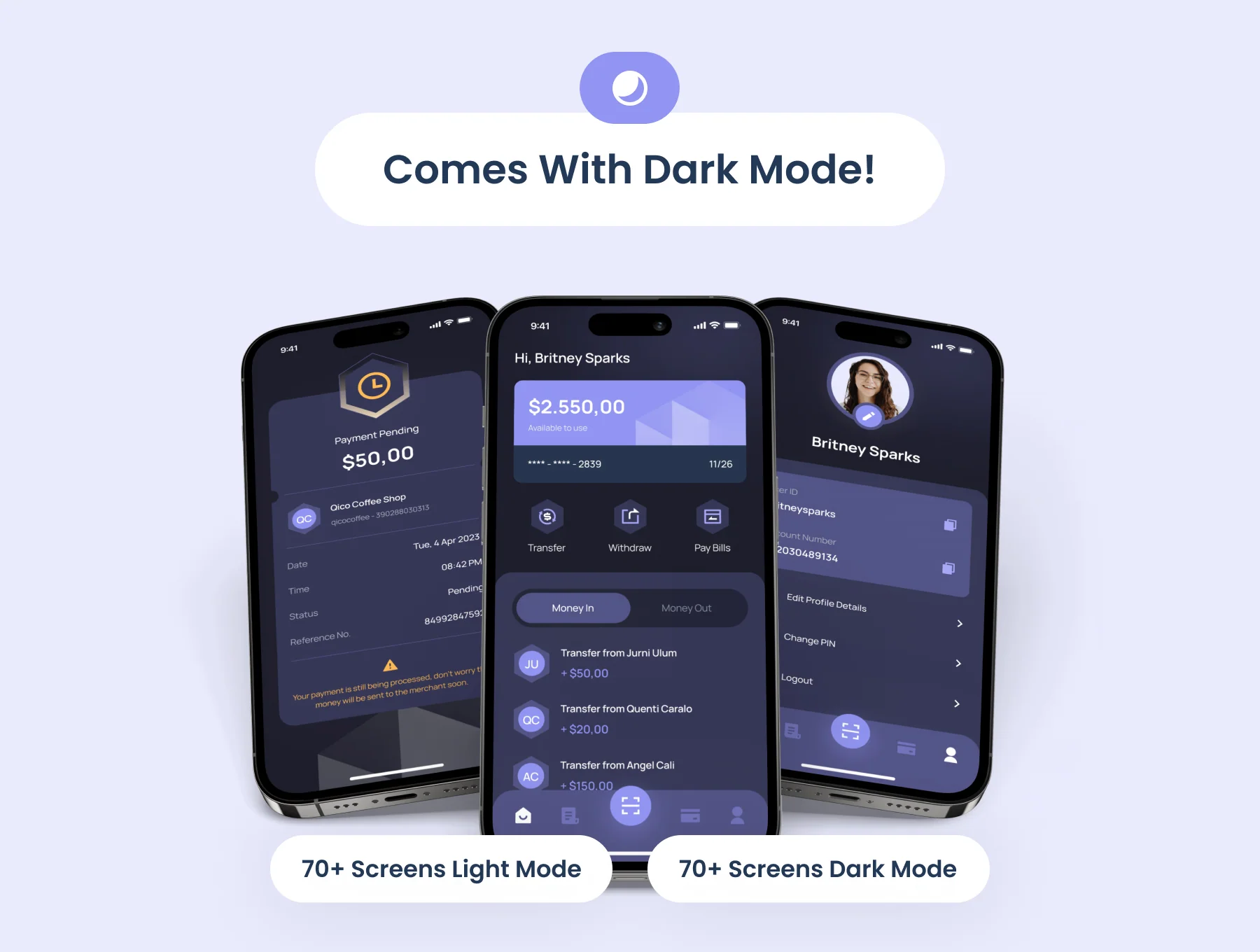 Zeca - Mobile Banking App UI Kit 3