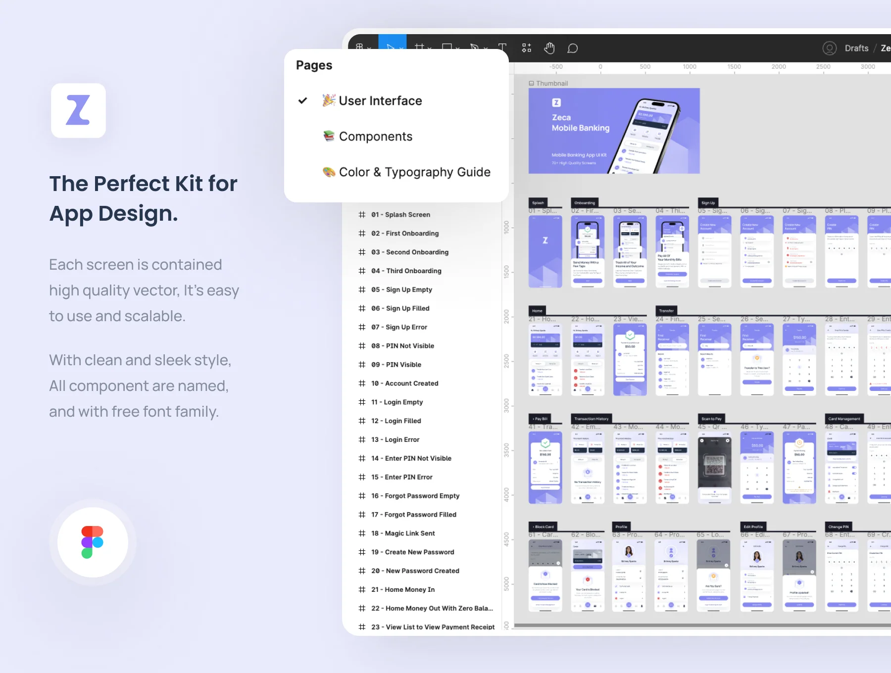 Zeca - Mobile Banking App UI Kit 6