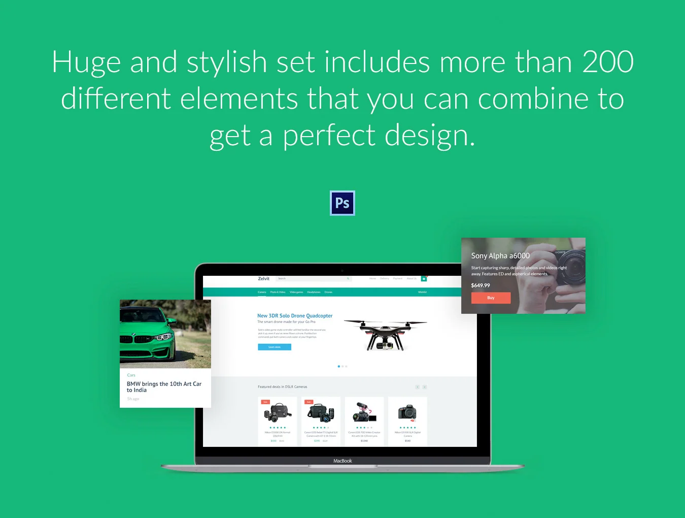 Zelvit UI Kit 2