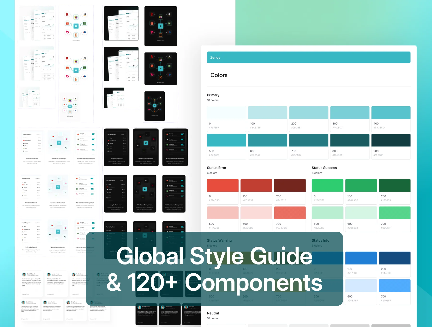Zency – Modern SaaS Website UI Kit 6