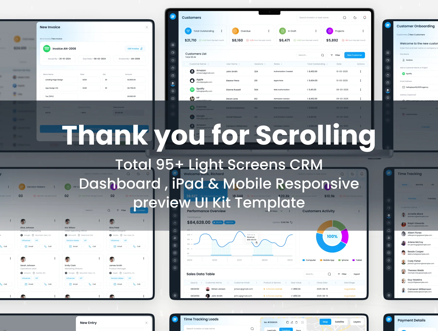 Zenflow - CRM Admin Dashboard 8